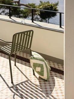 Cojín Impal Outdoor, Sage/off white, 50 cm*Chhatwal & Jonsson Clearance
