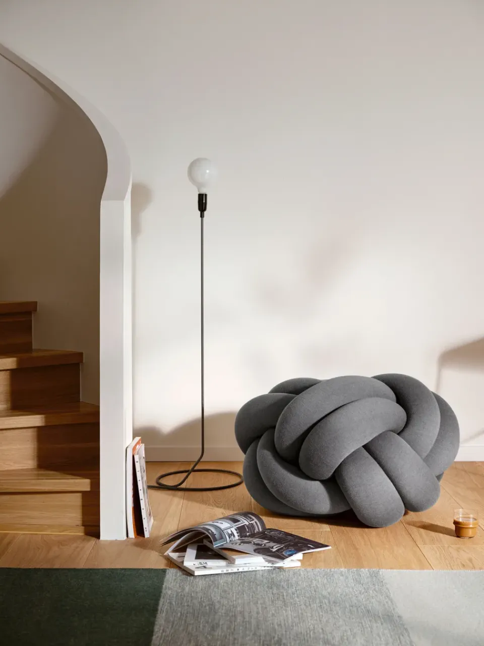 Cojín Knot XL, Grey*Design House Stockholm Best