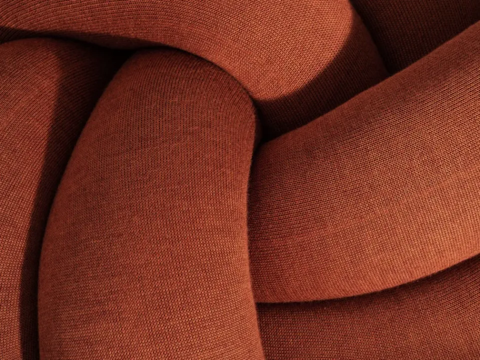 Cojín Knot XL, Ochre*Design House Stockholm Outlet