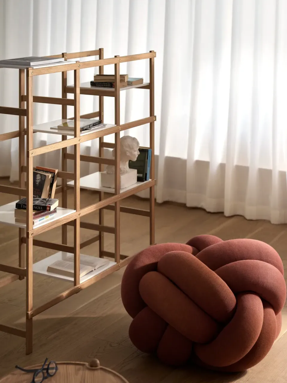 Cojín Knot XL, Ochre*Design House Stockholm Outlet