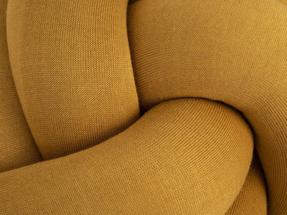 Cojín Knot XL, Yellow*Design House Stockholm Outlet