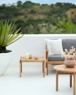 Cojín Linear square 50x50 cm,*Ethnicraft Outlet