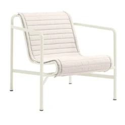 Cojín Palissade Quilted, Sky grey, para sillón lounge low*HAY Hot