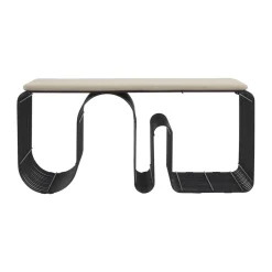 Cojín para banco Curva 32x95,5 cm, Taupe*AYTM Best