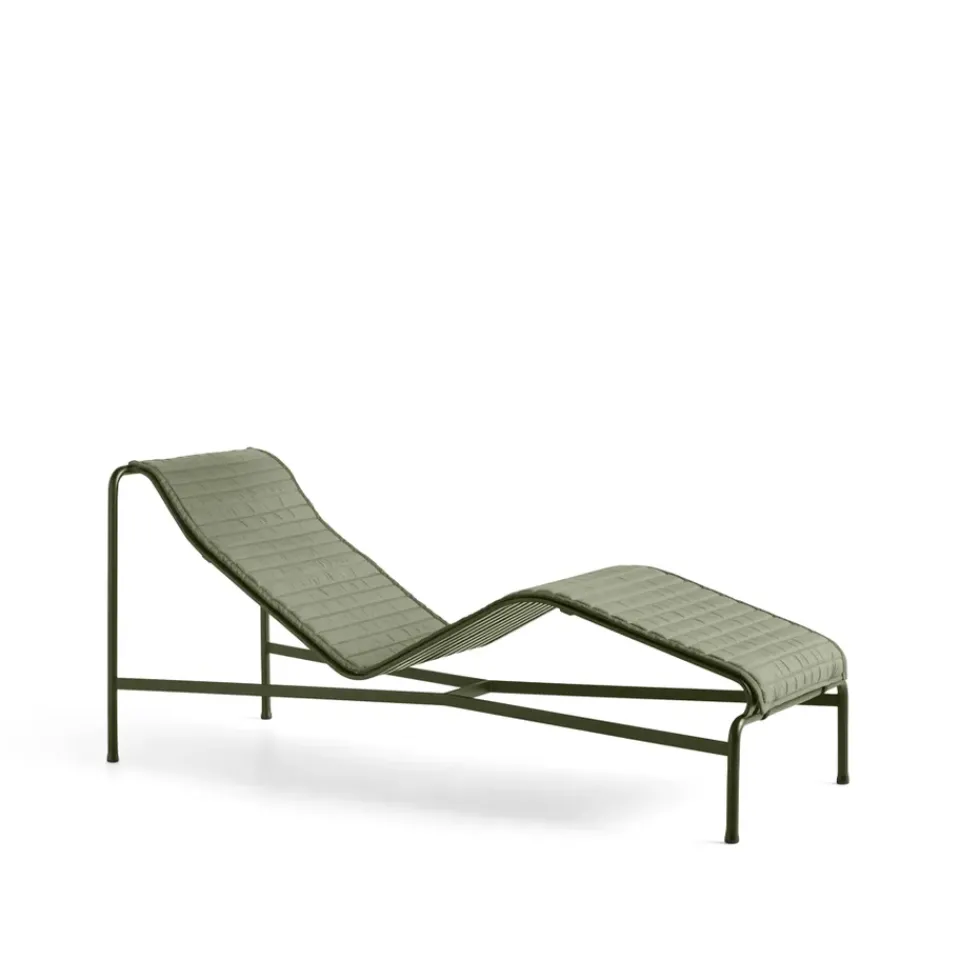 Cojín para chaise longue Palissade Quilted, Olive*HAY