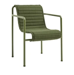 Cojín para silla con reposabrazos Palissade Dining Quilted, Olive*HAY New