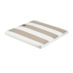 Cojín para silla Lunda 42x45 cm, Taupe striped*1898 Sale