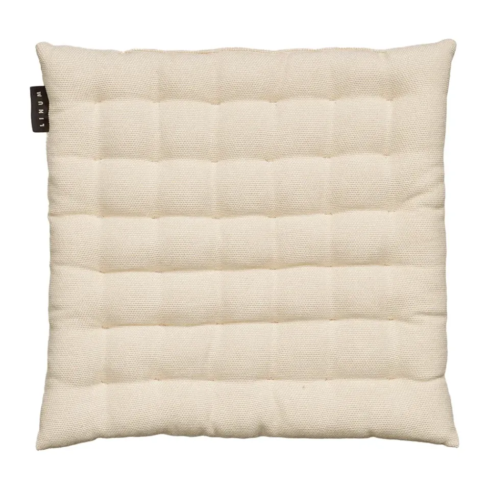 Cojín para silla Pepper 40x40 cm, cremoso*Linum Best