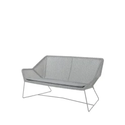 Cojín para sofá de 2 plazas Breeze, Natté light grey*Cane-line Online
