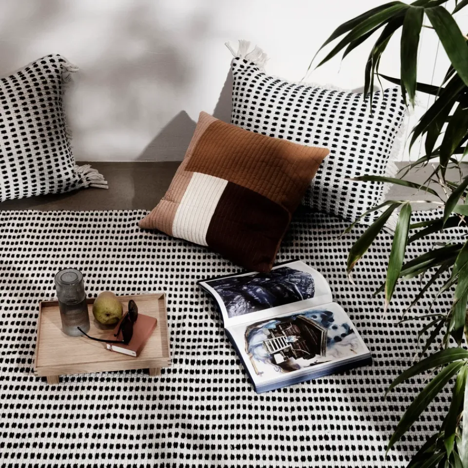 Cojín Way Outdoor 70x50cm, Off-white*Ferm Living Best
