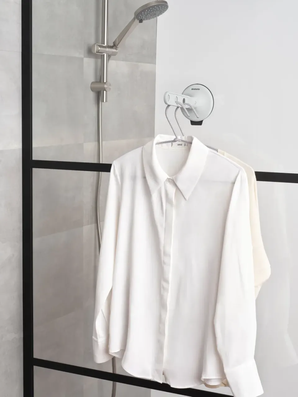 Colgador con ventosa, claro*Brabantia Discount