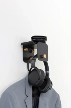 Colgador de pared Hang in There, Black-brass*Umage Outlet