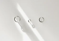 Colgador Loop medium Ø7,8 cm, Brushed Zinc*Normann Copenhagen New