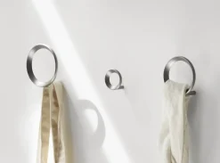 Colgador Loop medium Ø7,8 cm, Brushed Zinc*Normann Copenhagen New