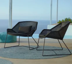 Conjunto de cojines para Butaca Lounge Breeze, Natté black*Cane-line Discount
