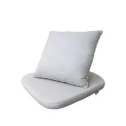 Conjunto de cojines para silla Moments, Natté light grey*Cane-line New