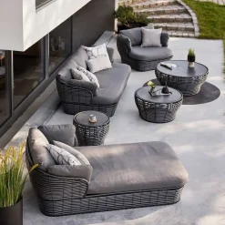 Diván Basket, Grey, weave*Cane-line Outlet