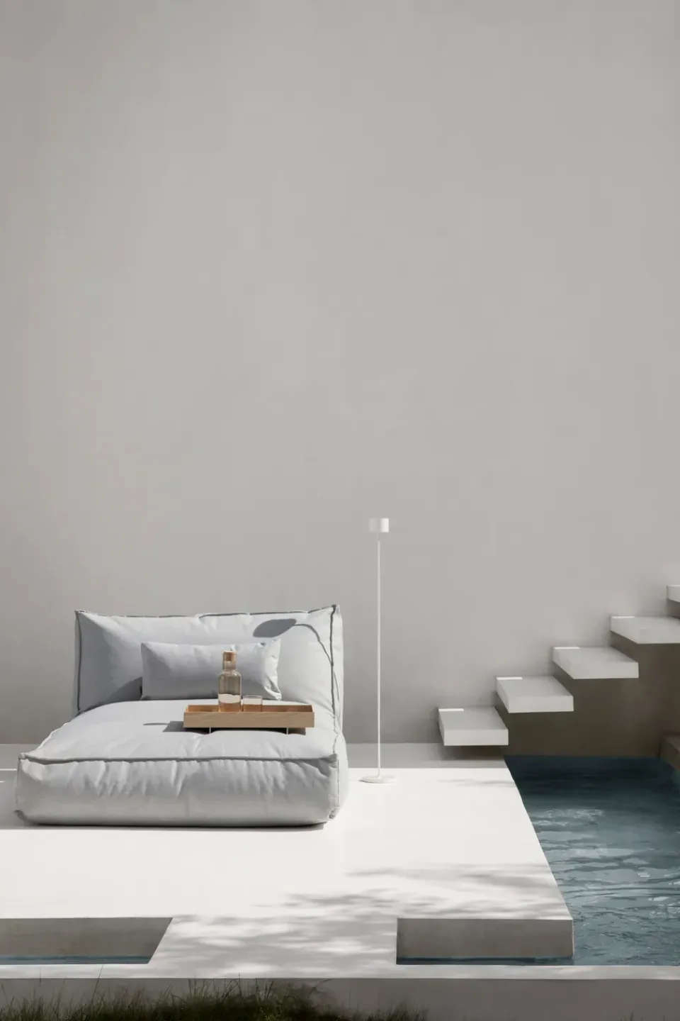 Diván puff STAY 190x120 cm, Cloud*Blomus Outlet