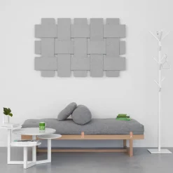 Diván Stay, Tela , estructura de roble aceitado blanco*A2 Outlet