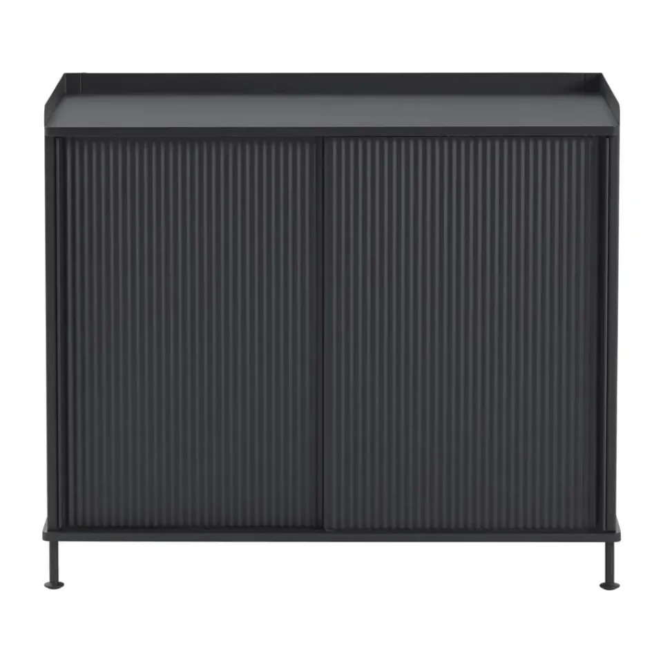 Enfold Sideboard 100x45x85 cm, Black-anthracite black*Muuto Online