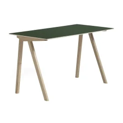 Escritorio CPH90 2.0, 65x130 cm, Green linoleum-roble lacado*HAY Discount
