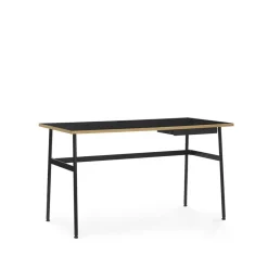 Escritorio Journal, Laminado , patas de acero negras y cajón*Normann Copenhagen Sale