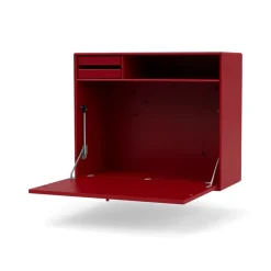 Escritorio suspendido STUDIO, Beetroot 165*Montana Discount