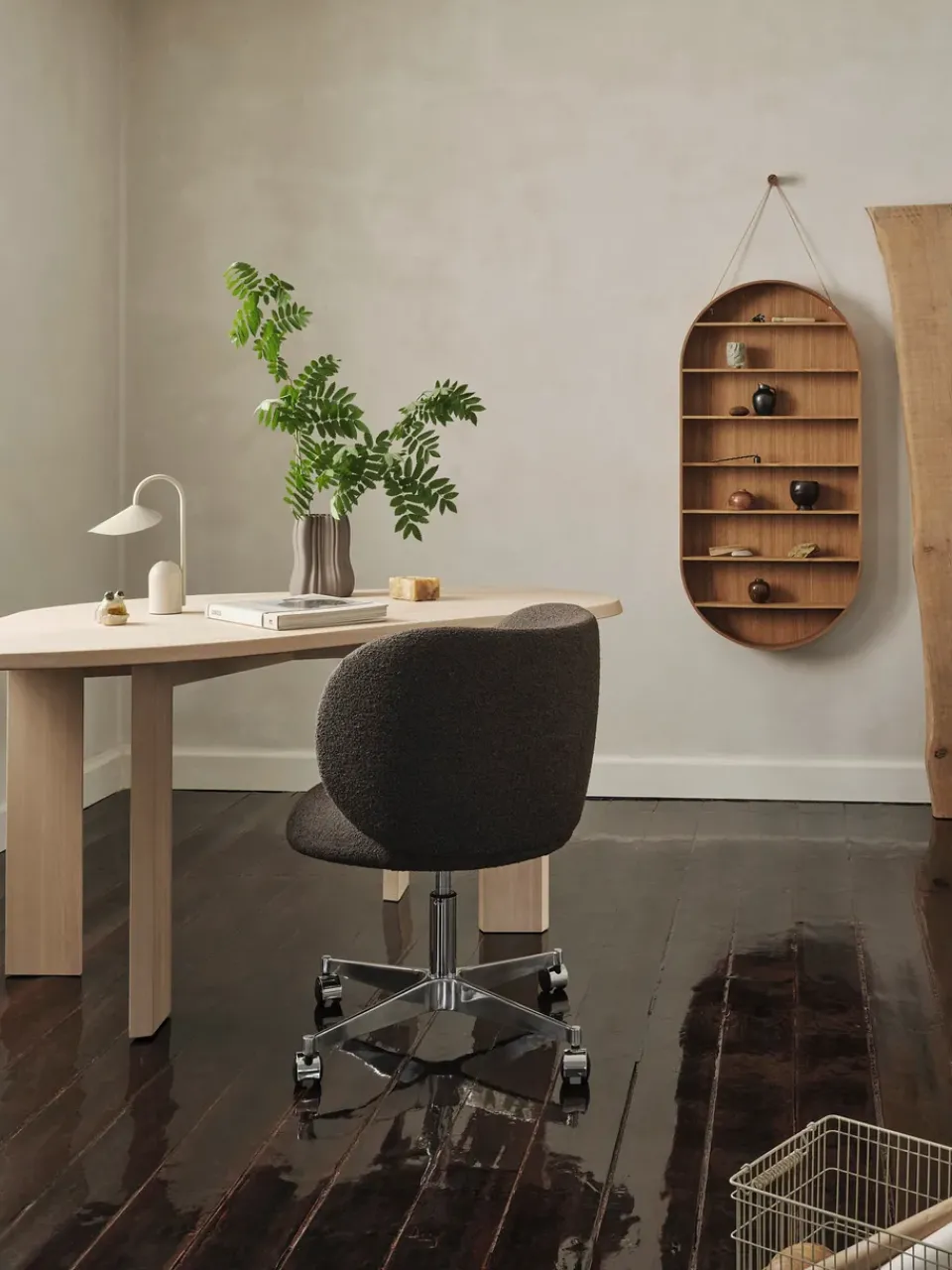 Escritorio Tarn 90x170 cm, White oiled beech*Ferm Living Sale