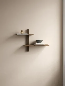 Estante de pared Phase, Roble ahumado aceitado, 68x18x55 cm*Andersen Furniture Sale