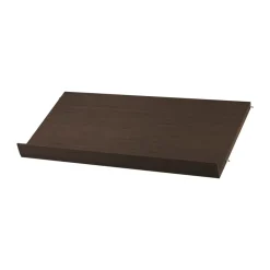 Estante para revistero madera, Roble oscuro, 78×30 cm*String Clearance