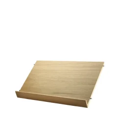 Estante para revistero madera, Roble, 58x30 cm*String New