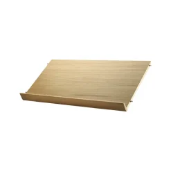 Estante para revistero madera, Roble, 78x30 cm*String Outlet