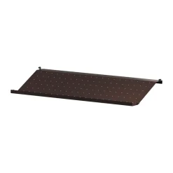 Estante para zapatos metal, oscuro, 78×30 cm*String Discount