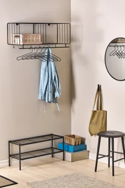 Estante perchero Nod 90 cm, Black*Scandi Living New
