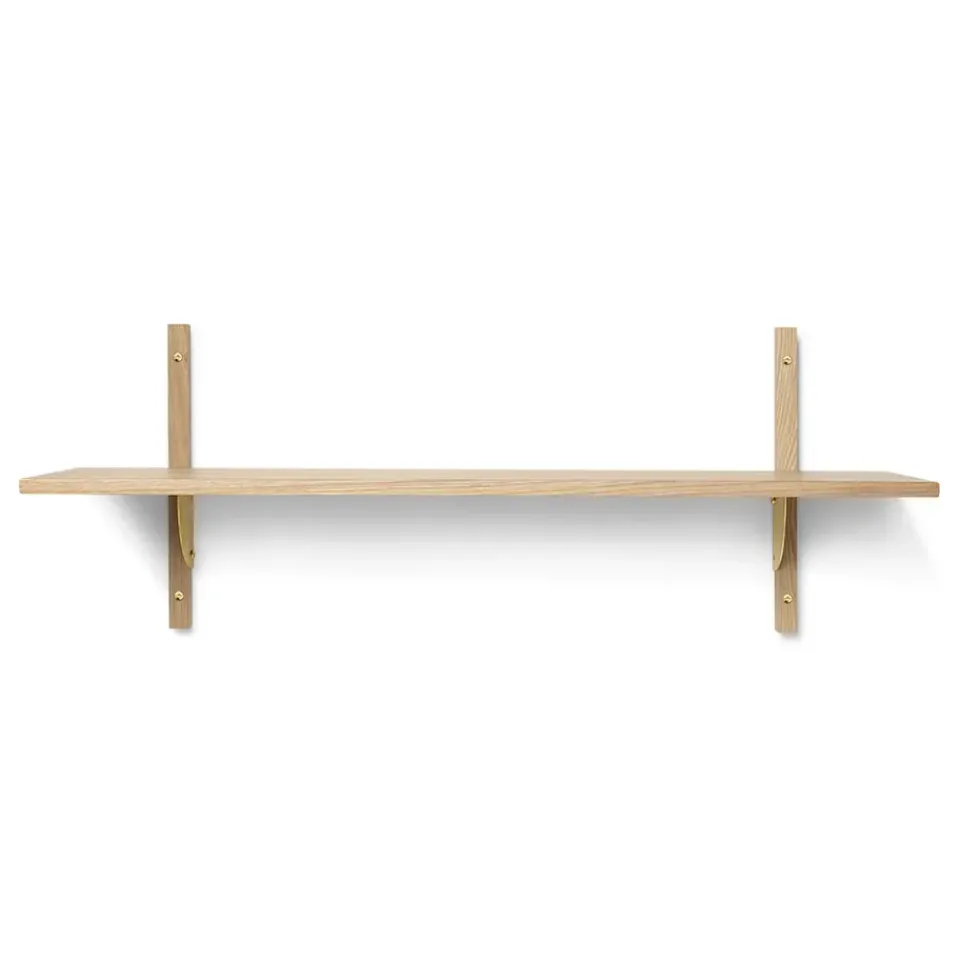 Estante Sector L/S, Roble-latón*Ferm Living Online
