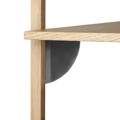 Estante Sector L/S, Roble-negro*Ferm Living Outlet