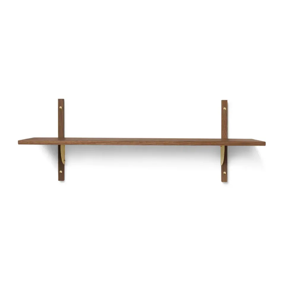 Estante Sector L/S, Smoked Oak, brass*Ferm Living