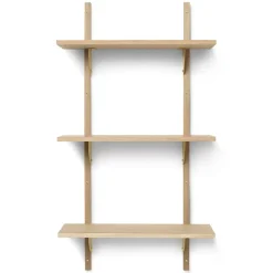 Estante Sector S/L, Roble-latón*Ferm Living Outlet