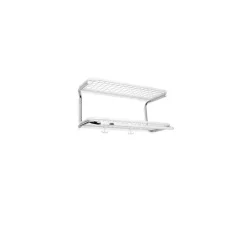 Estante sombrerero Classic 650, /cromo, 2 niveles, 50 cm*Essem Design Online