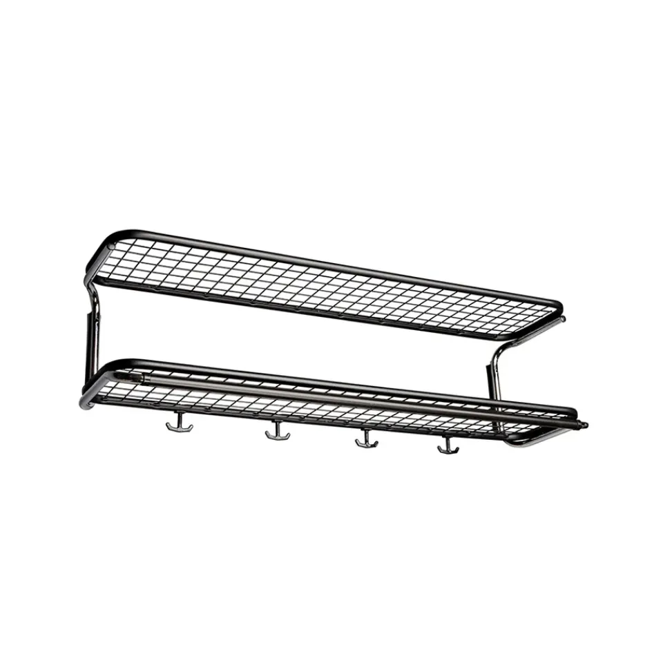 Estante sombrerero Classic 650, /cromo, 2 niveles, 60 cm*Essem Design Outlet
