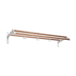 Estante sombrerero Nostalgi 291, Cobre, base blanca*Essem Design