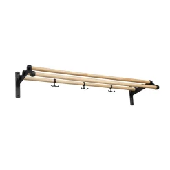 Estante sombrerero Nostalgi 291, Abedul, base negra*Essem Design Online