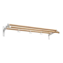 Estante sombrerero Nostalgi 291 100 cm, roble-blanco*Essem Design New