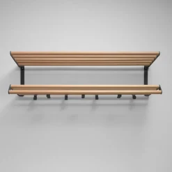 Estante sombrerero Tamburin 100 cm, Roble-*Essem Design New