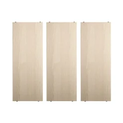 Estante , Fresno, 78x30 cm, paquete de 3*String New