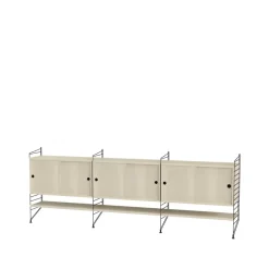 Estante , Fresno, 78x30 cm, paquete de 3*String Discount