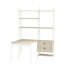 Estante , Fresno, 78x30 cm, paquete de 3*String