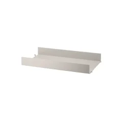 Estante metal, , 58x30 cm, borde alto*String New