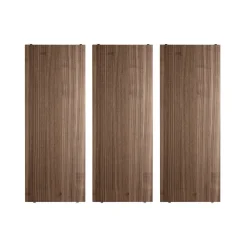 Estante , Nogal, 78x30 cm, paquete de 3*String Outlet