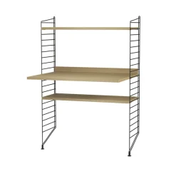 Estante , Roble, 78x30 cm, paquete de 3*String Best